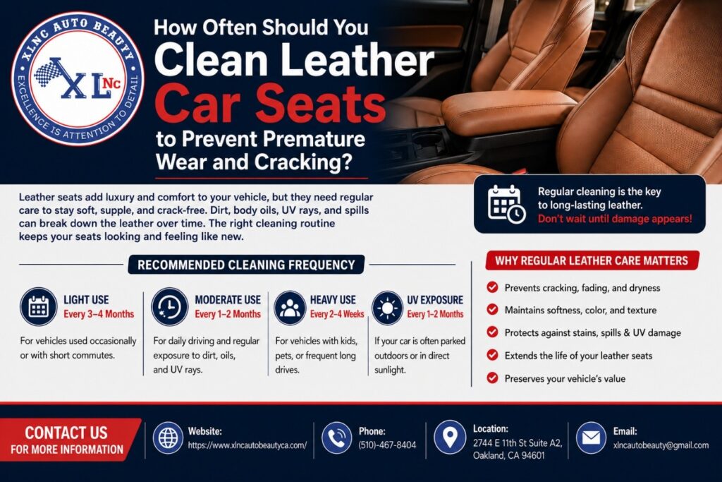 Cleaning Leather Car Seats