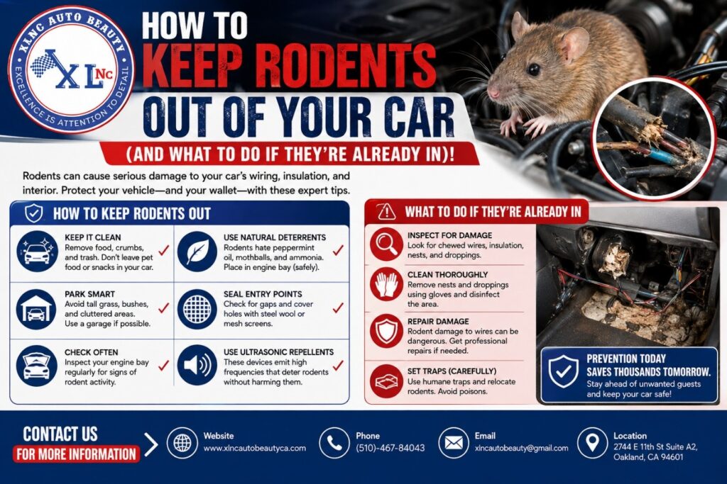 How to Keep Rodents Out of Your Car